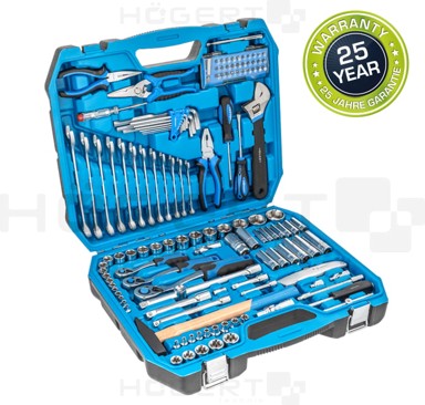 UNIOR Set alata univerzalni 131-dijelni, 1/4", 3/8", 1/2"